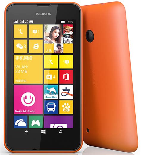 Telefon Nokia Lumia 530 Dual Sim 4gb PomaraŃczowy