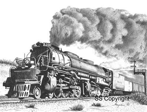 Rail Art By Shayne Railroad Drawings
