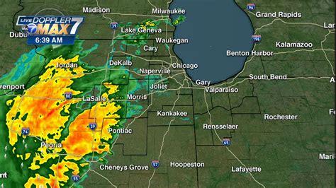 Chicago Weather Live Radar More Rain Thursday As Flooding