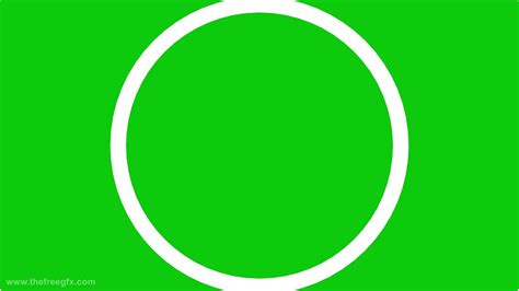 Beating Circles Green Screen Video Youtube