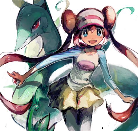 Rosa And Serperior Pokemon And 2 More Drawn By Irimadoron Danbooru