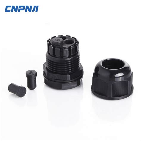 Nylon Multi Hole Entry Plastic Cable Gland For Electrical Wire