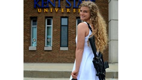 Kent State Gun Girl Kaitlin Bennett Faces Protests At Ohio University