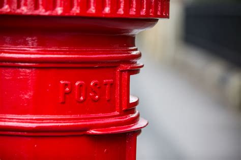Red Post Box Free Stock Photo Public Domain Pictures