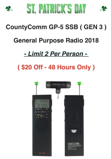 Radio Deal: CountyComm GP5-SSB (Gen 3) | The SWLing Post