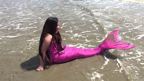 Mermaids Are Real I Found A Mean One On The Beach Youtube