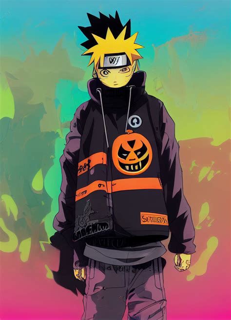 Naruto In Halloween Streetwear By Toxicsquall On Deviantart