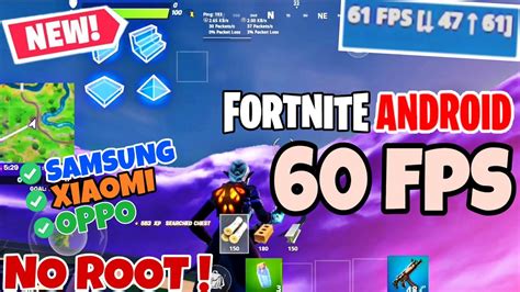 How To Get 6090120 Fps In Fortnite Android No Root For All Devices