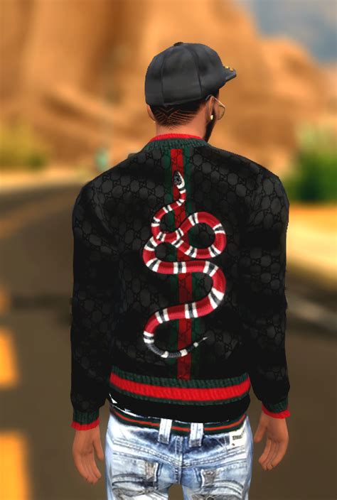 Xxblacksims Gucci Jackets Skinny Sims Sims 4 Contenu