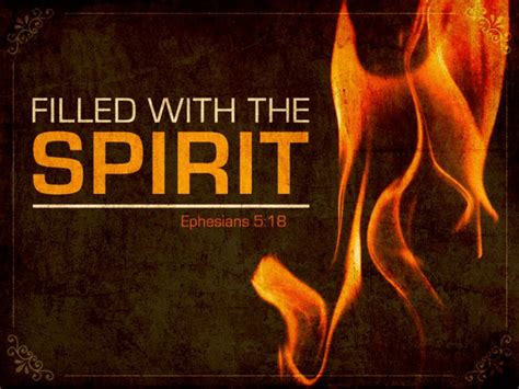 How To Be Filled With The Holy Spirit Ephesians 518 Redeeming God