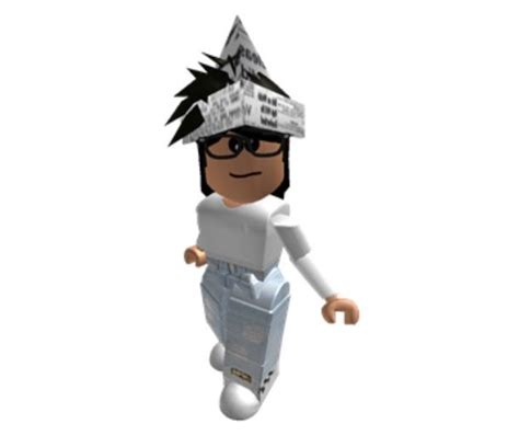 With his sweet black hoodie and rolled up jeans, everybody knows he's cool.and awesome. Cute girl outfits, Roblox, Roblox memes