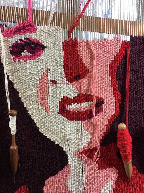 75 Best Portrait Weaving Inspiration Images In 2020 Weaving Tapestry