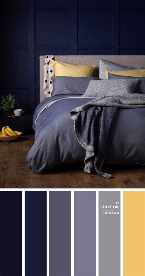 Blue And Yellow Bedroom Color Schemes