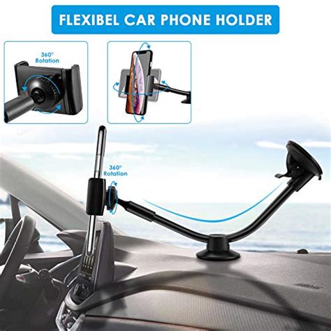Ipow Mobile Phone Holder 13 Inches Long Arm British Trucking