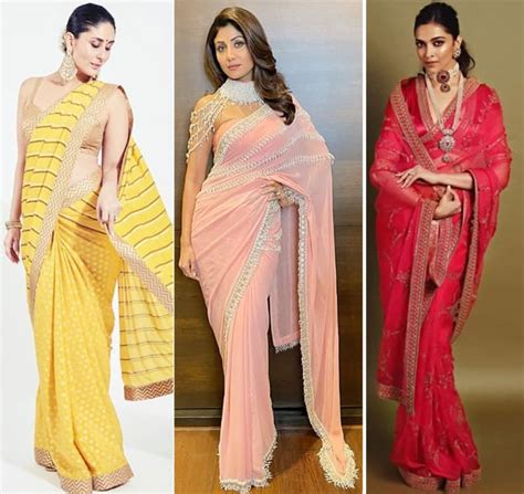 Sareechallenge Take Tips From These Bollywood Actresses For That Gorgeous Saree Look