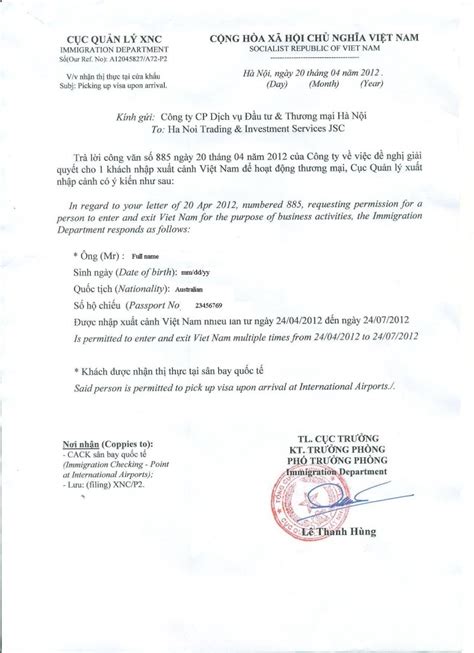 Whenever you are writing this letter, make sure that you use professional language. What to Prepare for Your Trip to Vietnam? - Travel ...
