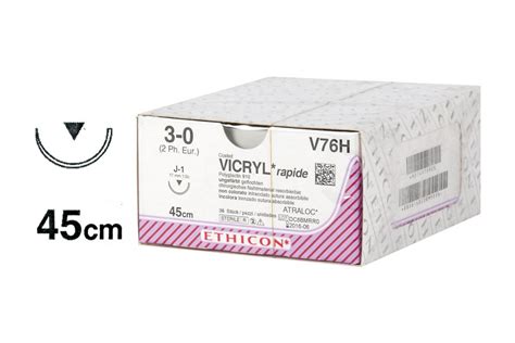 Suture Vicryl Rapide Ethicon V76h Dsm Dentaire
