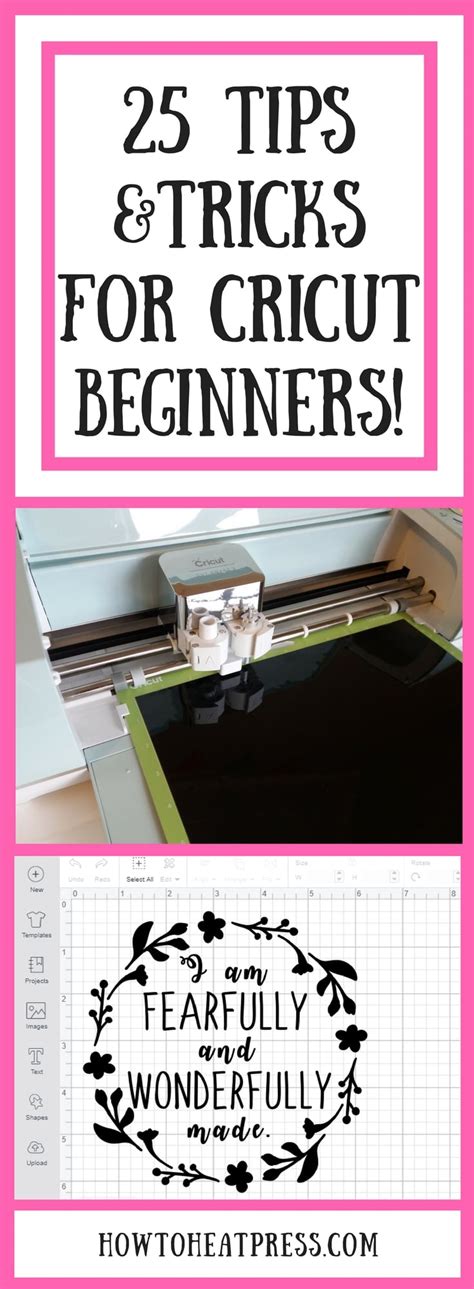 25 Tips And Tricks For Cricut Beginners