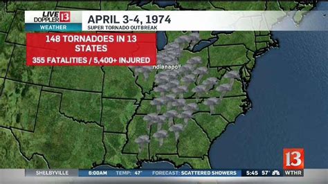 45 Year Anniversary Of April 3 4 1974 Super Tornado Outbreak