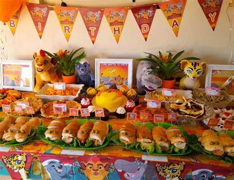 Lion Guard Birthday Constances Lion King 1st Birthday Party