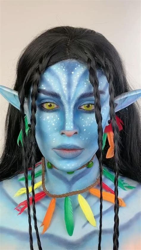 Avatar Makeup Look Priscilla Grihim Priscillagrihim Movie Makeup