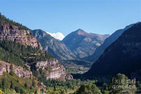 Mountains Surrounding Ouray Colorado Photograph By Thomas Anderson