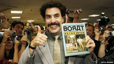 United States Borat Character Cited In Kazakh Guide Book Bbc News
