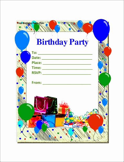 The 22 Best Ideas For Microsoft Word Birthday Card Template Home
