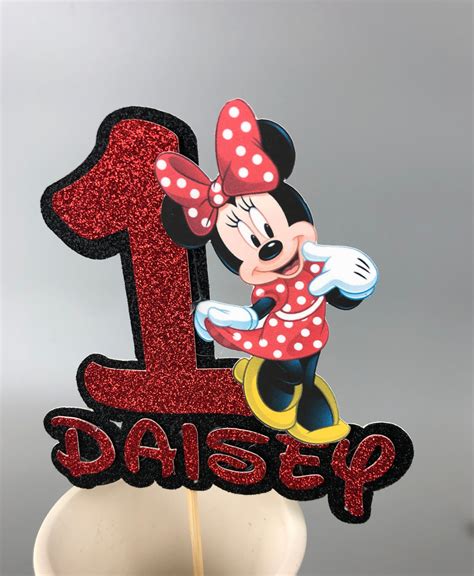 Minnie Mouse Cake Topper Edible Perfections