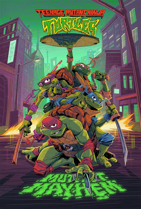 Teenage Mutant Ninja Turtles Mutant Mayhem Promotional Poster