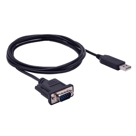 Usb To Serial Adapter Ftdi Chipset Usb 20 To Serial 9 Pin Db 9 Male Rs 232 Com Port