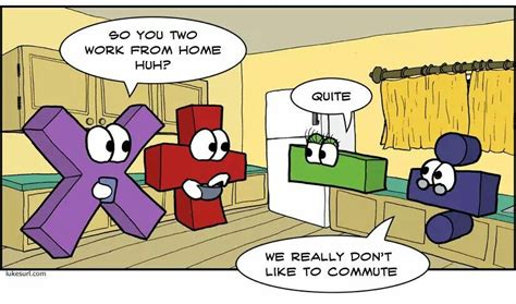Non Commuters Subtraction Division Cartoon Maybe Something For