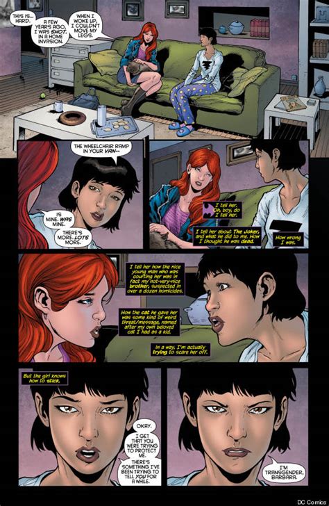 Dc Comics Introduces First Openly Transgender Character In Batgirl Comic Pictures Huffpost