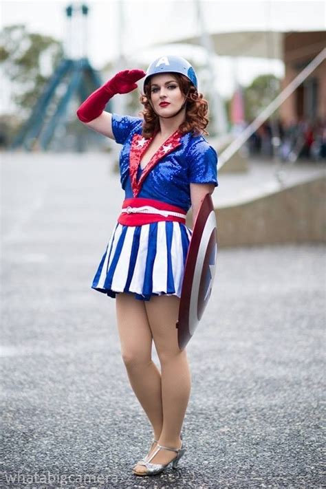 Captain America Uso Dancing Girl By Vicky Vic Photo By What A Big
