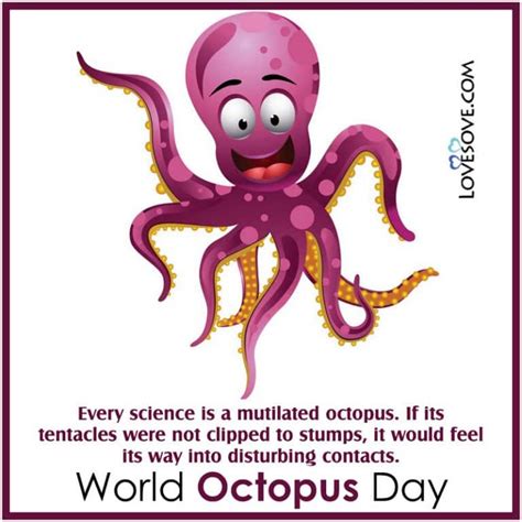 World Octopus Day Wishes Quotes Thoughts Theme And Slogan