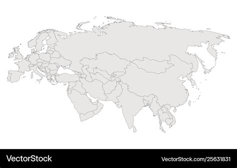 Eurasia Political Map