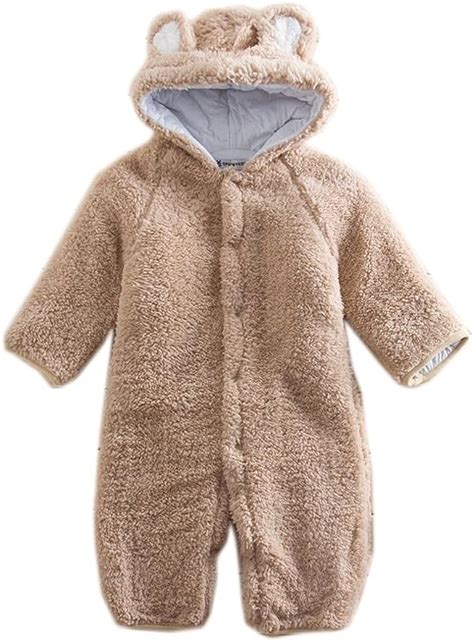 Stesti Winter Coat For Baby Boy 3 6 Months Romper Plush