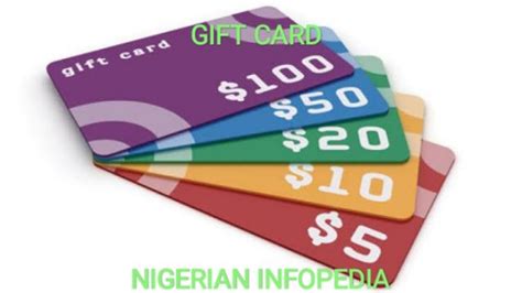 Gift Card Nigerian Infopedia Nigerian Infopedia