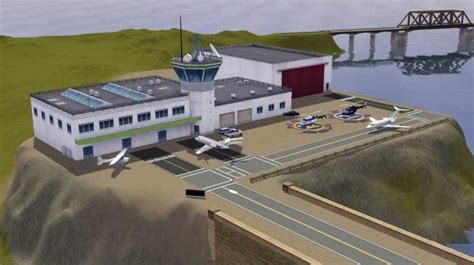 Mod The Sims Caw Criquettes Airport From Sims 2 Converted To Sims 3