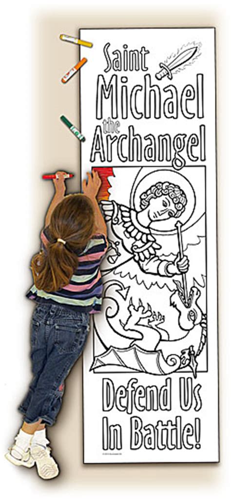 Michael on the next page. Illuminated Ink - Catholic Products - Games - Crafts - Gifts