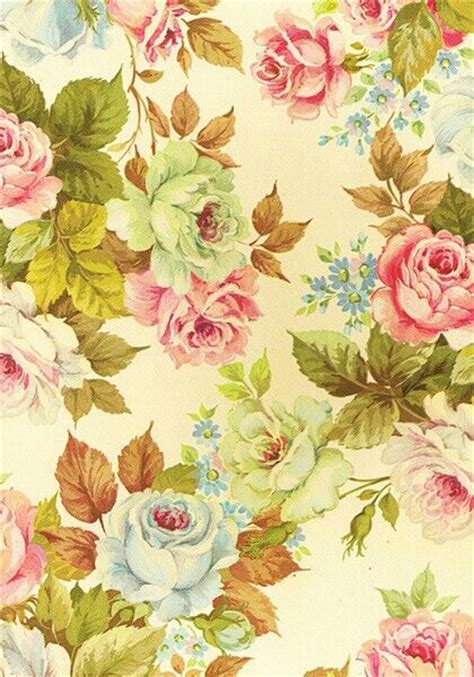 50 Vintage Floral Iphone Wallpaper Wallpapersafari