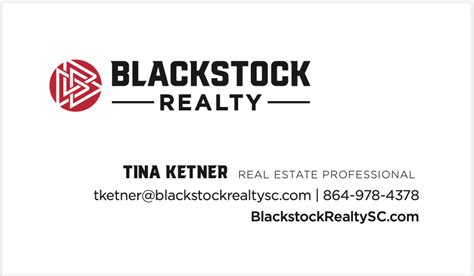Tina Ketner Real Estate Professional — Blackstock Realty