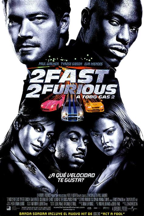2 Fast 2 Furious 2003 Posters — The Movie Database Tmdb