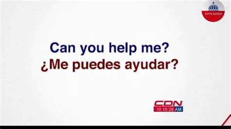 Pedir U Ofrecer Ayuda En Ingles Youtube