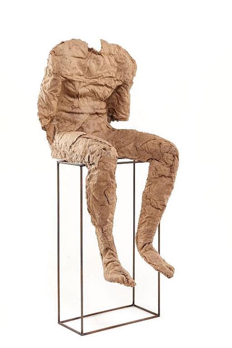 Sold Price Magdalena Abakanowicz 1930 2017 Seated Figure 1976