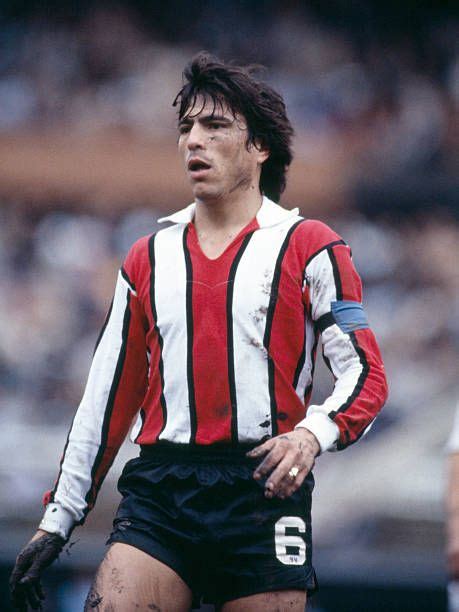 Daniel Passarella In Action For River Plate In Buenos Aires Argentina Circa 1981 Daniel