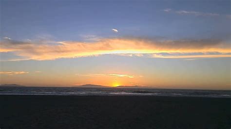 California Oxnard Sunset At The Beach Youtube