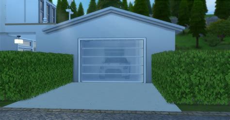 Mod The Sims Garages Sims Sims 4 Garage Doors