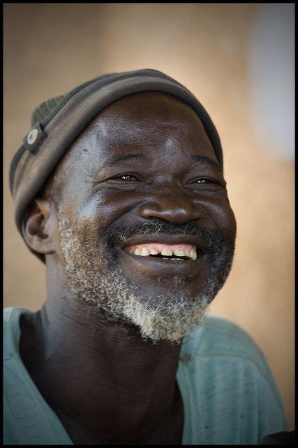 Burkina Faso Smiling People Old Faces Happy People