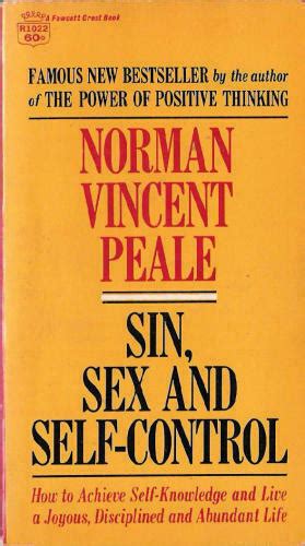 Sin Sex And Self Control By Norman Vincent Peale 1977 Paperback Ebay